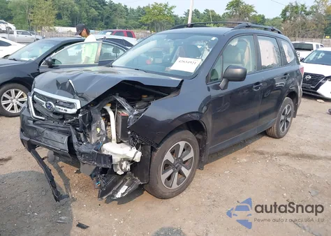 2018 Subaru Forester 2.5I from USA, damaged, VIN JF2SJABC3JH527375